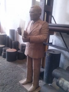 Estatua em bronze