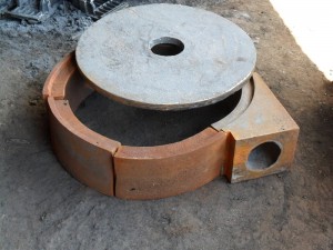 Tijolo, disco, garganta da bomba de draga